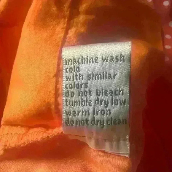 Ladies Tyler Boe orange cotton stretch pants.  NWT. Size 8. Perfect condition - Picture 7 of 8